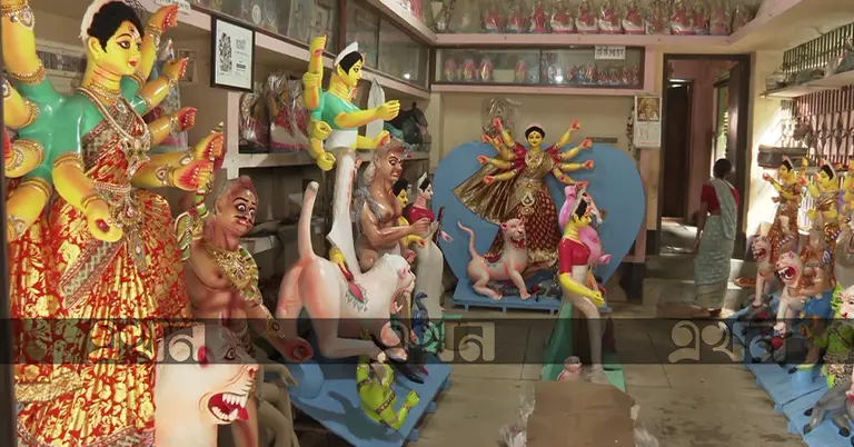 সিলেটে দুর্গোৎসবের প্রস্তুতি